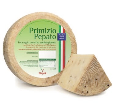 Pecorino pepato semi stagionato Biopek
