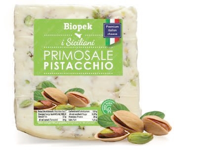 Primosale porzionato al pistacchio Biopek