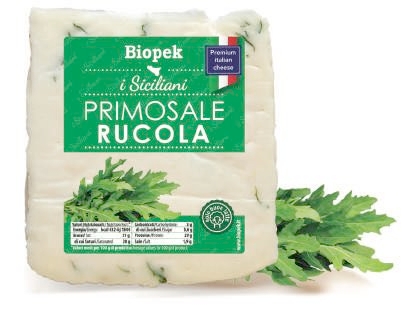 Primosale porzionato alla rucola Biopek