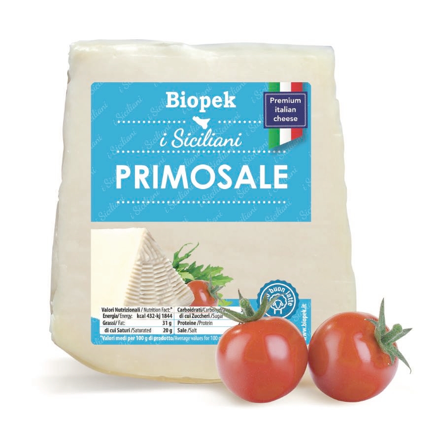 Primosale porzionato bianco Biopek