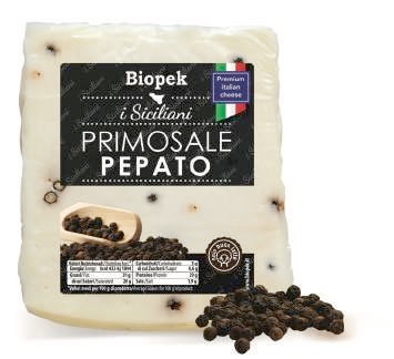 Primosale porzionato pepato Biopek